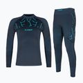 Dětská souprava termo prádla Alpinus Tactical Gausdal grafit/ modrá