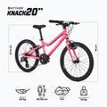 Dětské kolo ATTABO KNACK 20" pink 2