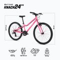 Dětské kolo ATTABO KNACK 24" pink 2