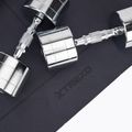 Chromované činky XTREXO 2x12 kg silver  6