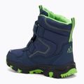 Dětské sněhule KADVA Snowey Mid WaterProof tmavě modrá/zelená 3