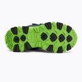 Dětské sněhule KADVA Snowey Mid WaterProof modro/zelené 5