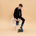 Dětské sněhule KADVA Snowey Mid WaterProof tmavě modrá/zelená 11