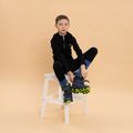 Dětské sněhule KADVA Snowey Mid WaterProof tmavě modrá/zelená 9