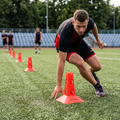Tréninkové kužely OneTeam TRFTB03 MD6 6 kusů červené 2