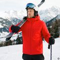 Pánská lyžařská bunda KADVA Edge X Jacket červená 11