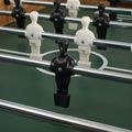 Hrací stůl 3in1 OneTeam FunArena fotbálek, push hockey, kulečník dřevěný black 9