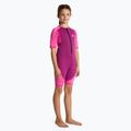 Dětská surfová kombinéza AQUASTIC z neoprenu 1.5 mm WAVEY pink 6
