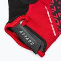 Cyklistické rukavice ATTABO Vito gel shock proof red/black 8