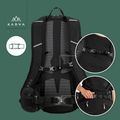 Turistický batoh KADVA Escapada 20 l černý 22