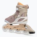 Dámské kolečkové brusle ATTABO Luna fitness beige 3