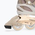 Dámské kolečkové brusle ATTABO Luna fitness beige 8