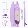 Sada paddleboard SUP nafukovací AQUASTIC Touring 11'6" fialový 20