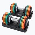 Nastavitelná sada činek XTREXO 2 x 10 kg multicolor