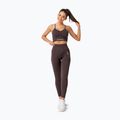 Dámské tréninkové legíny Carpatree Allure Seamless berry brown 2