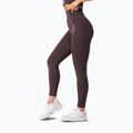 Dámské tréninkové legíny Carpatree Allure Seamless berry brown 4