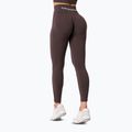 Dámské tréninkové legíny Carpatree Allure Seamless berry brown 5