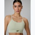 Tréninková podprsenka 4F Solar Punk F203 light green allover 5