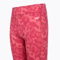 Dětské legíny 4F The Color'S Energy FNK F432 light pink allover 3