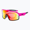 Sluneční brýle GOG Annapurna matt neon pink/black/polychromatic red 4