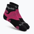 Dámské trekingové ponožky Bridgedale Hike Midweight Performance Ankle black/pink