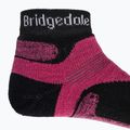 Dámské trekingové ponožky Bridgedale Hike Midweight Performance Ankle black/pink 3
