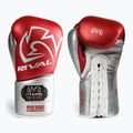 Boxerské rukavice Rival RS100 Professional red/silver 7
