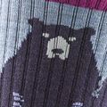 Dámské ponožky Darn Tough Bear Town Micro Crew Cushion purple 2