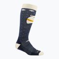 Dětské lyžařské ponožky Darn Tough Polar Bear OTC Midweight with Cushion w/ Padded Shin blue