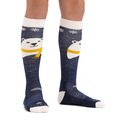 Dětské lyžařské ponožky Darn Tough Polar Bear OTC Midweight with Cushion w/ Padded Shin blue 2