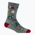 Dámské ponožky Darn Tough Yuletide Wild Crew Lightweight with Cushion balsam