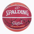 Basketbalový míč Spalding Sketch Dribble 84381Z velikost 7 4