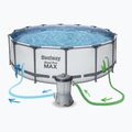 Bazén s kovovou konstrukcí  Bestway Steel Pro Max Pool Set 457 x 122 cm šedý 3