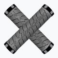 Gripy na řídítka Lizard Skins Dual-Clamp Logo graphite