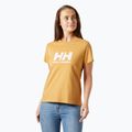 Dámské tričko Helly Hansen Logo 3.0 sand