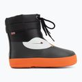 Dětské gumové boty Viking Footwear Alv Barefoot Paw Print černé 2