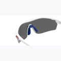 Dětské sluneční brýle Under Armour 7001/S S3 matte white/blue multilayer oleophobic 6