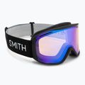 Lyžařské brýle Smith Rally black/blue sensor mirror