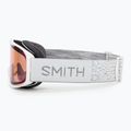 Lyžařské brýle Smith Rally white chunky knit/blue sensor mirror 4
