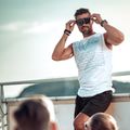 Cyklistické brýle Bliz Hero Polarized S3 matt black/silver mirror 10