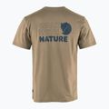 Pánské tričko  Fjällräven Walk With Nature suede brown 2