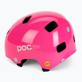 Dětská cyklistická přilba POC POCito Crane MIPS fluorescent pink 4