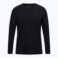 Pánská termoakční mikina Peak Performance Magic Crew Wool-Blend Baselayer black/black 3