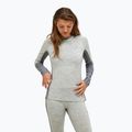 Dámské termoprádlo Peak Performance Magic Crew Wool-Blend Baselayer med grey melange