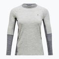 Dámské termoprádlo Peak Performance Magic Crew Wool-Blend Baselayer med grey melange 4