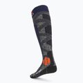 Lyžařské ponožky X-Socks Ski Rider 4.0 stone grey/melange blue 2