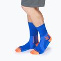 Ponožky X-Socks Run Perform Warm Crew twyce blue/orange  6