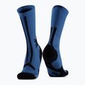 Pánské ponožky X-Socks Trailrun Discover Crew mineral blue/x black