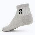 Ponožky On Logo Sock Mid 3 pary heather gray 2