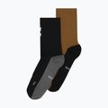 Ponožky On Trail High 2 pairs black/sphinx